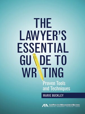 cover image of The Lawyer's Essential Guide to Writing